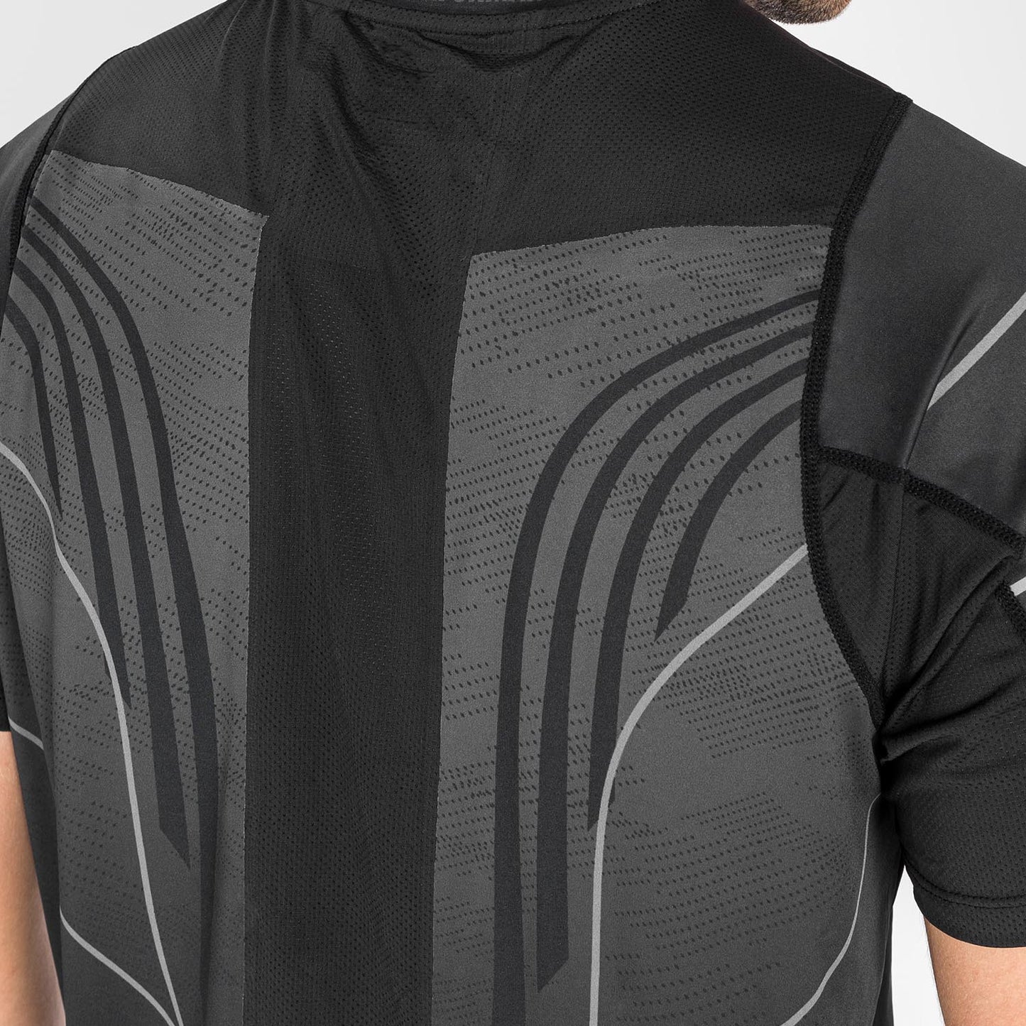 Maglia UFC Venum Authentic Fight Night 2.0 Uomo - Nero