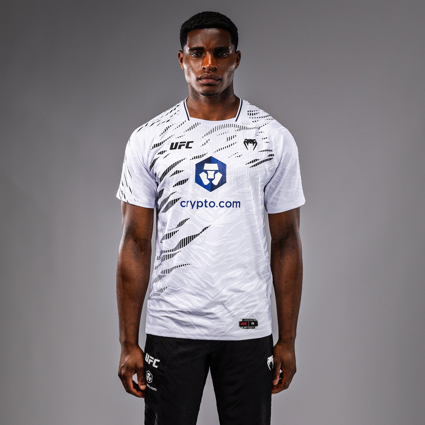 UFC Fusion by Venum Authentic Fight Night Maglietta Dry Tech per Uomo - Bianco