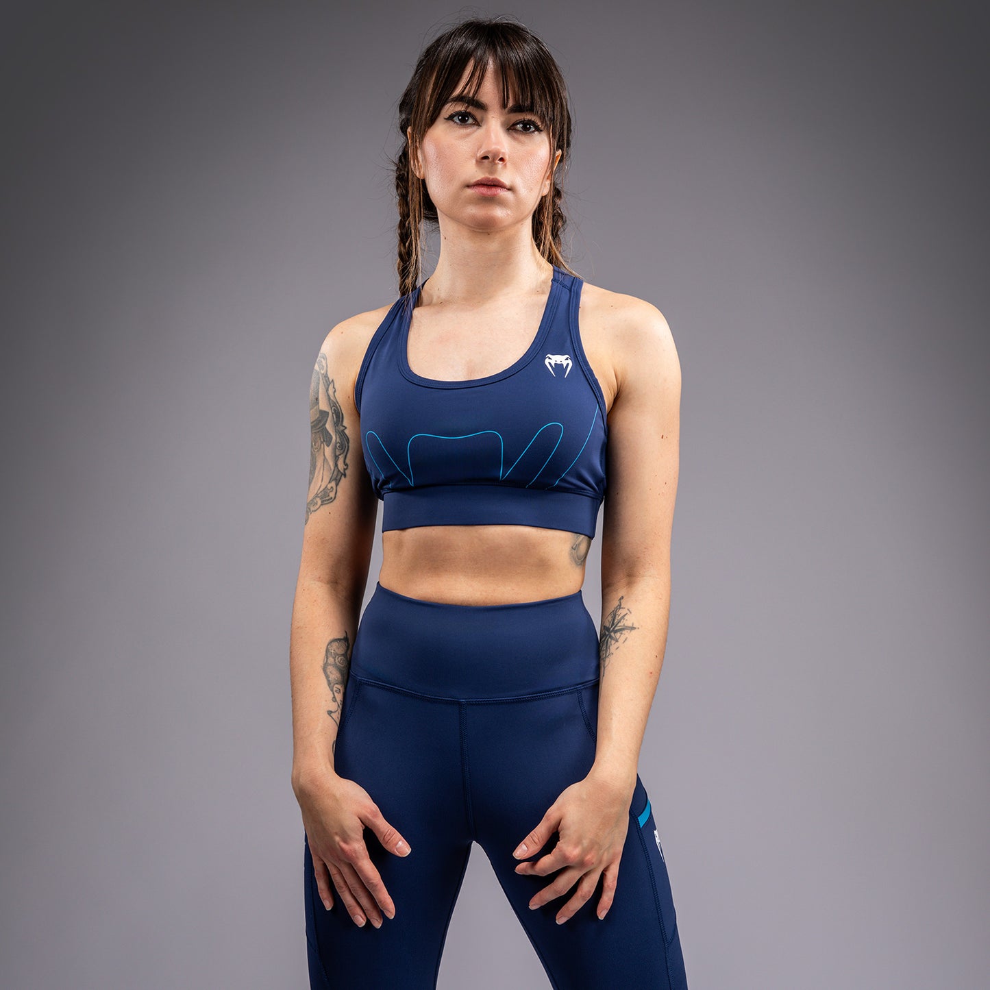 Venum x Top Rank Original Reggiseno Sportivo da Donna - Blu Navy