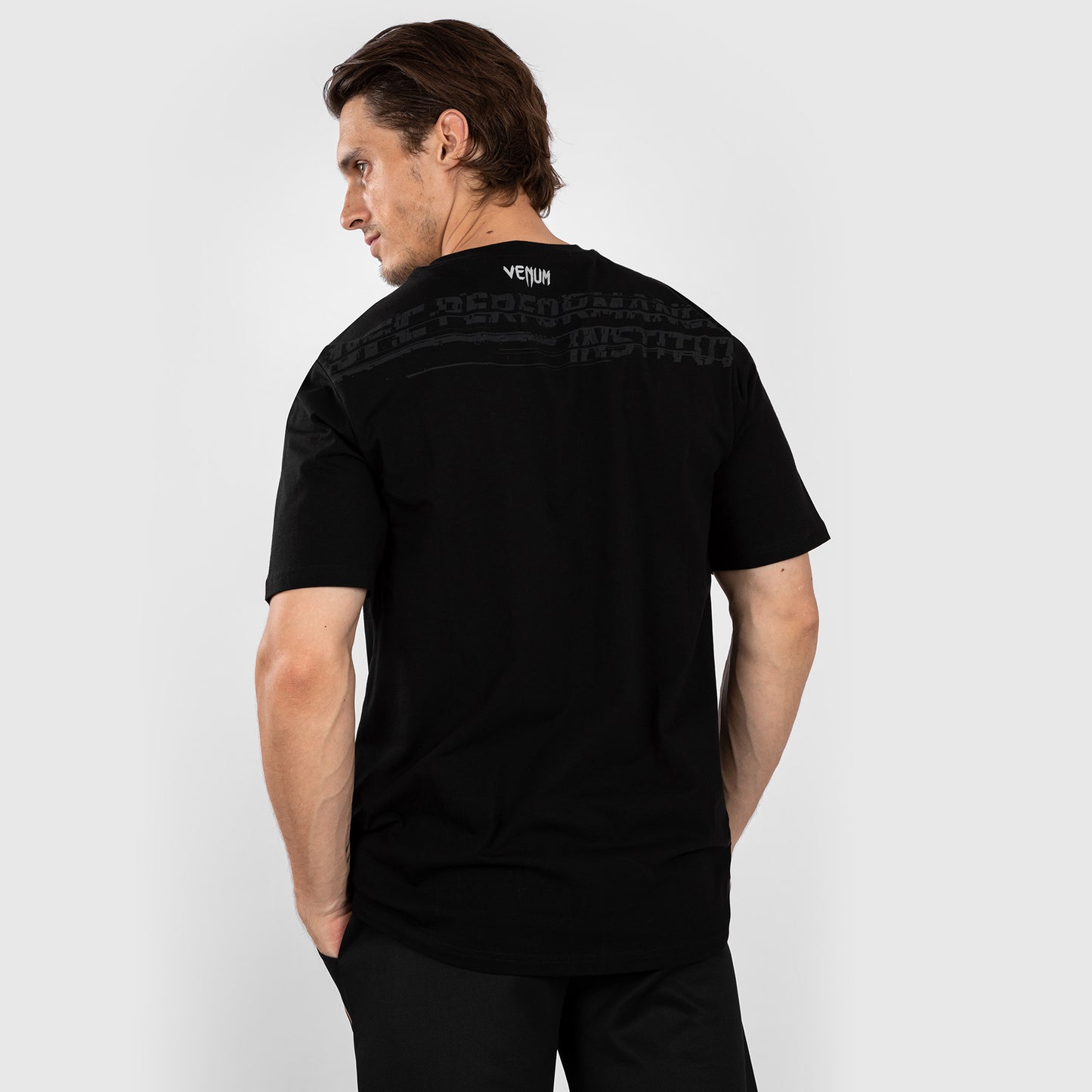 UFC Venum Performance Institute 2.0 Maglietta a maniche corte da Uomo - Nero/Rosso