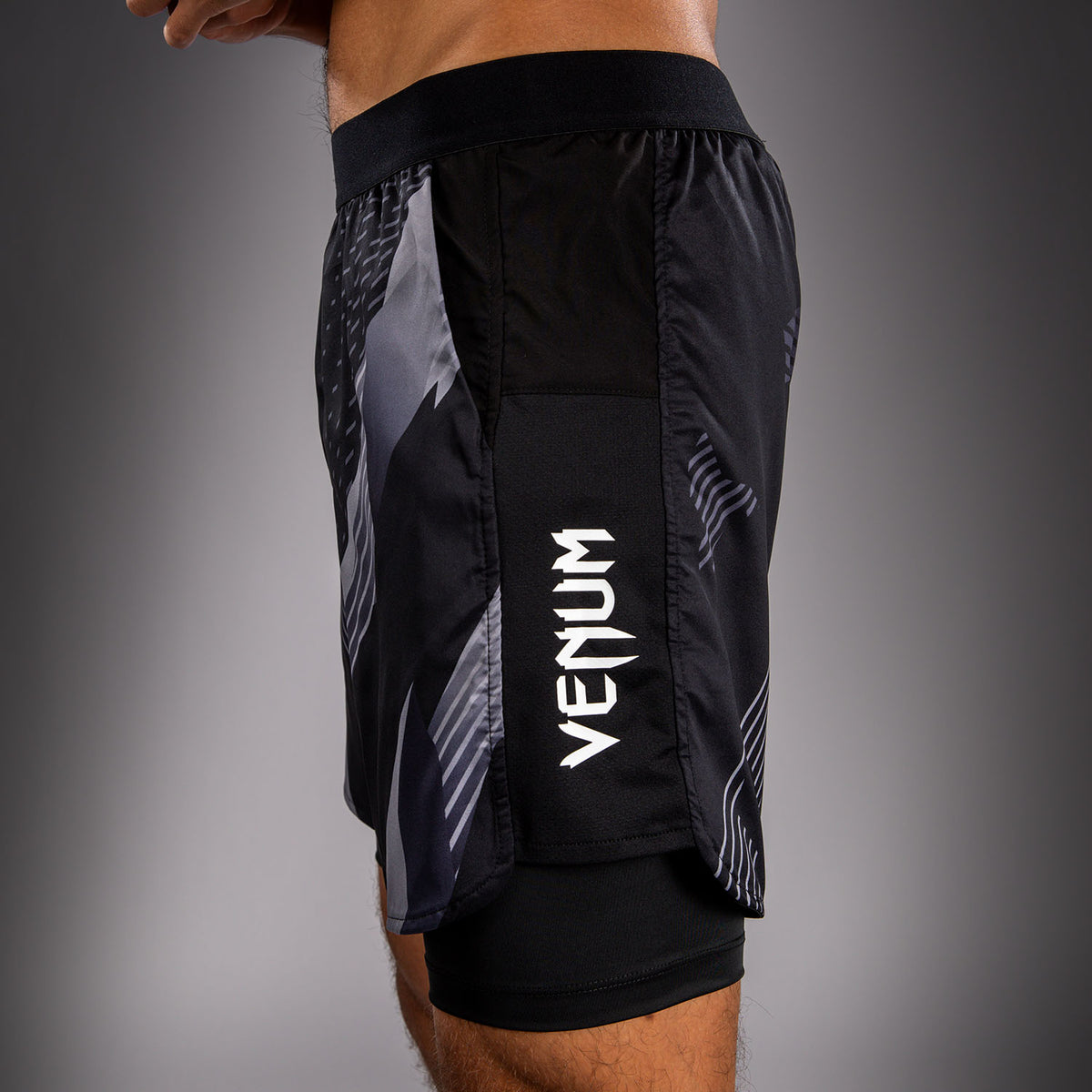 Venum No-Gi 6.0 Pantaloncini da Allenamento - Nero/Bianco