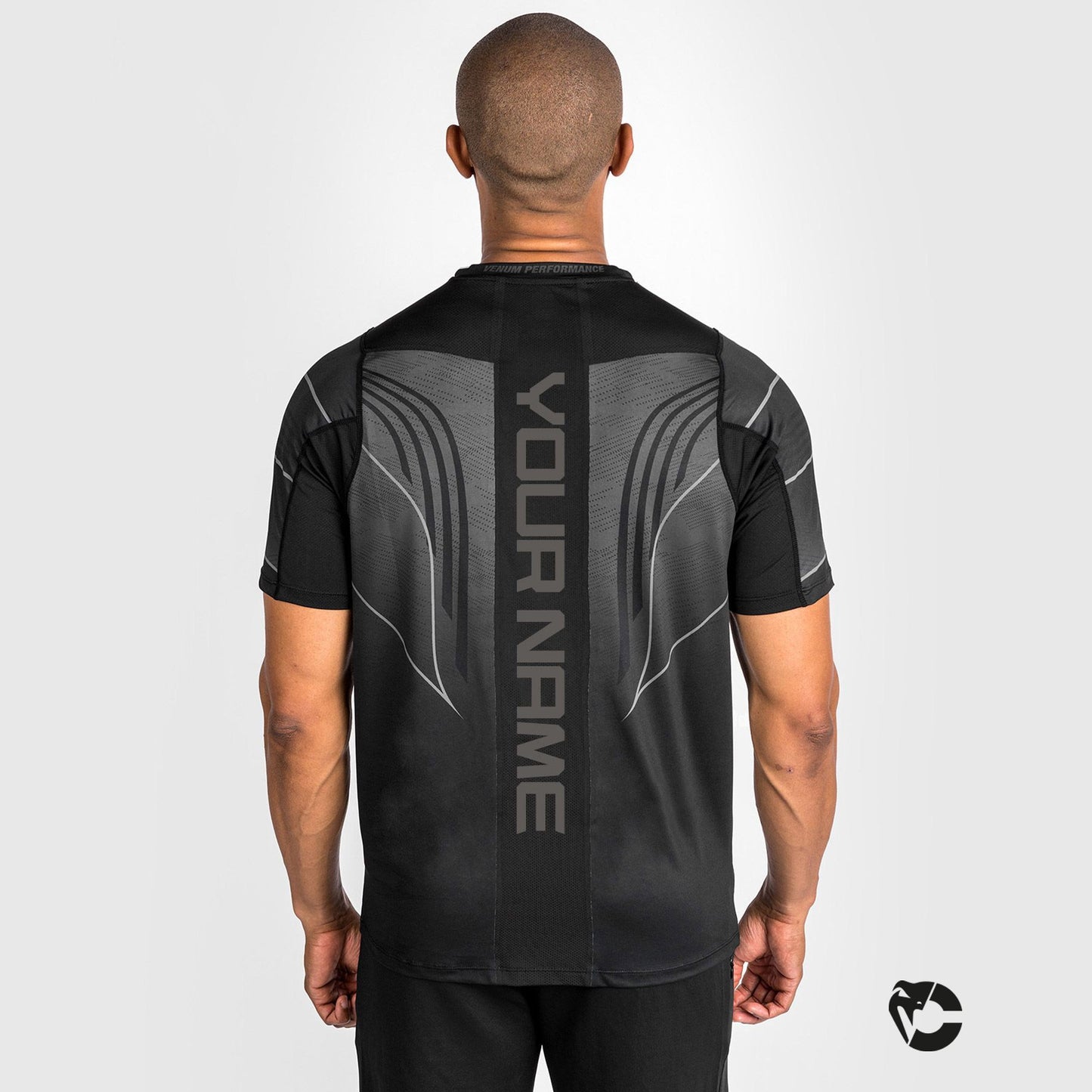 Maglia UFC Venum personalizzata Authentic Fight Night 2.0 Uomo - Nero
