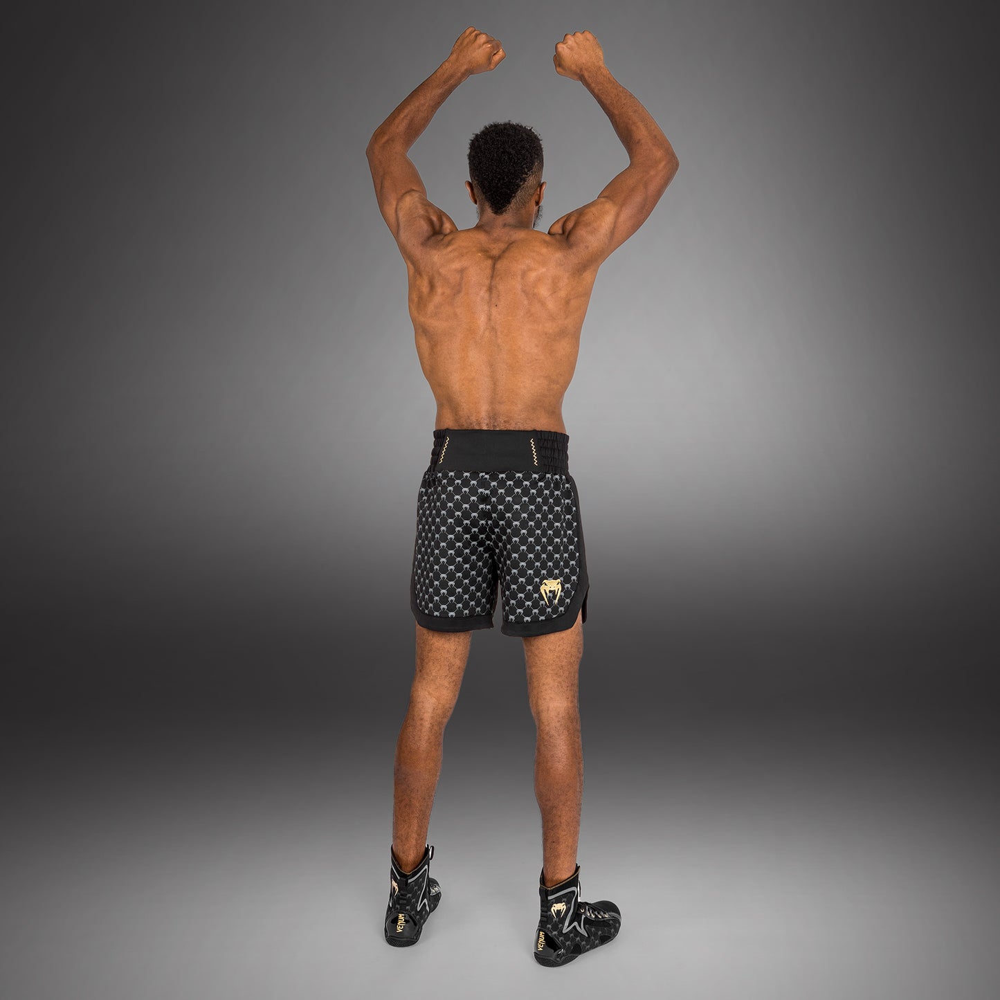 Pantaloncini da boxe Monogram Venum - neri
