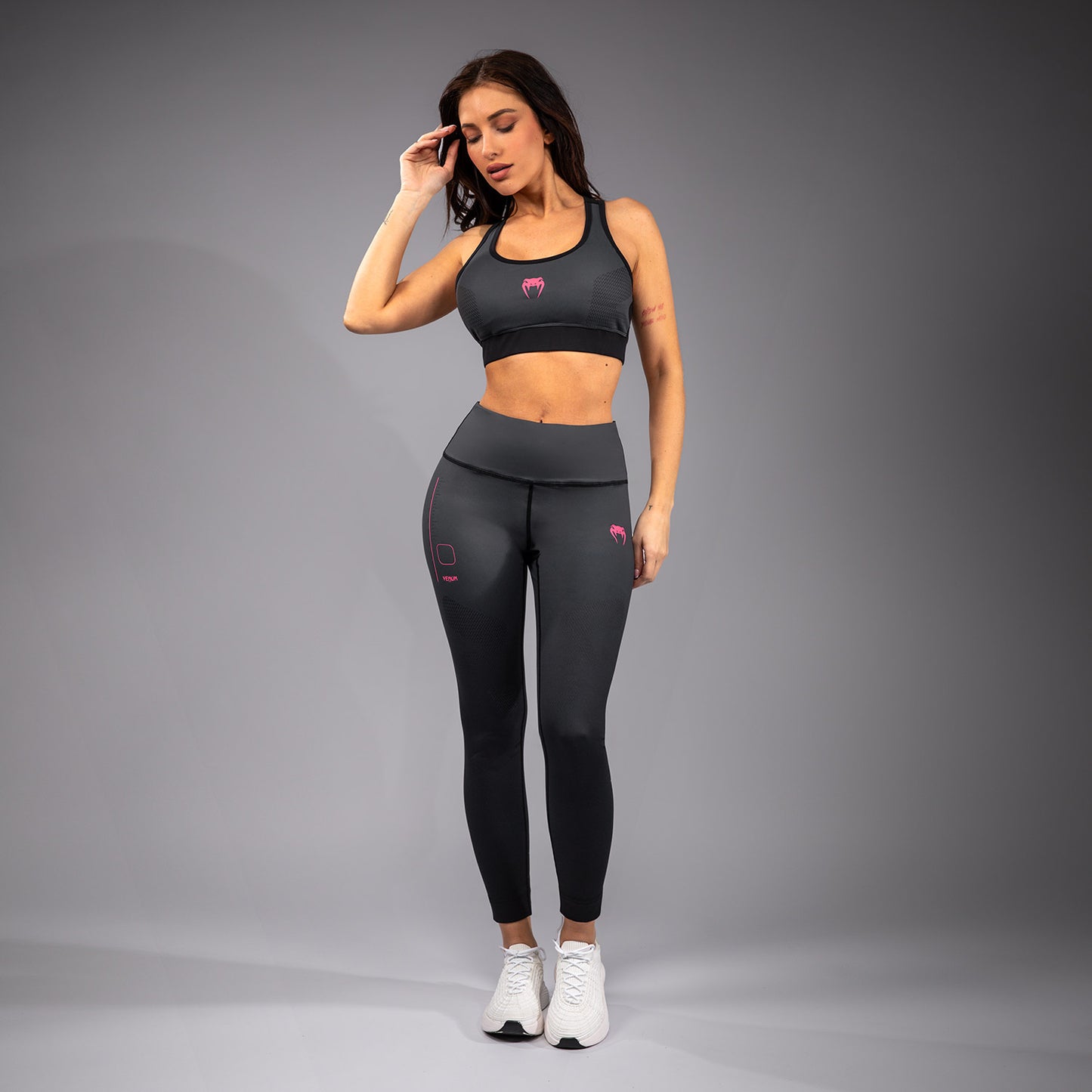 Venum Tactical XT Leggings da donna - Nero/Grigio Tempesta