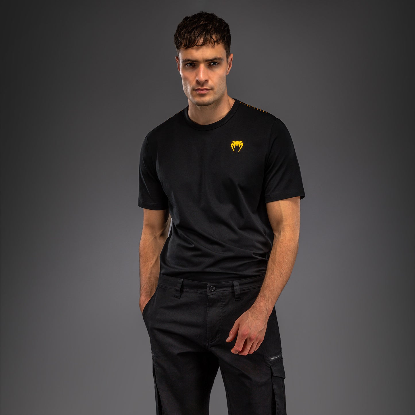 Venum Quetzal Fury T-Shirt - Nero/Rosso Fury/Arancio