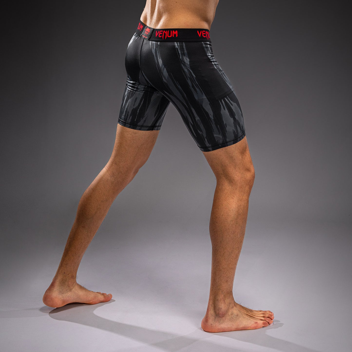 Venum Demon Pantaloncini a Compressione - Nero/Grigio