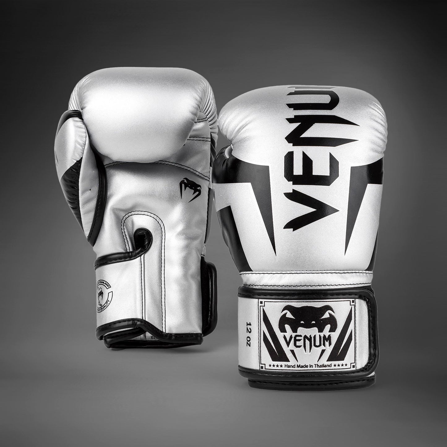 Venum Elite Guantoni da boxe - Argento/Nero