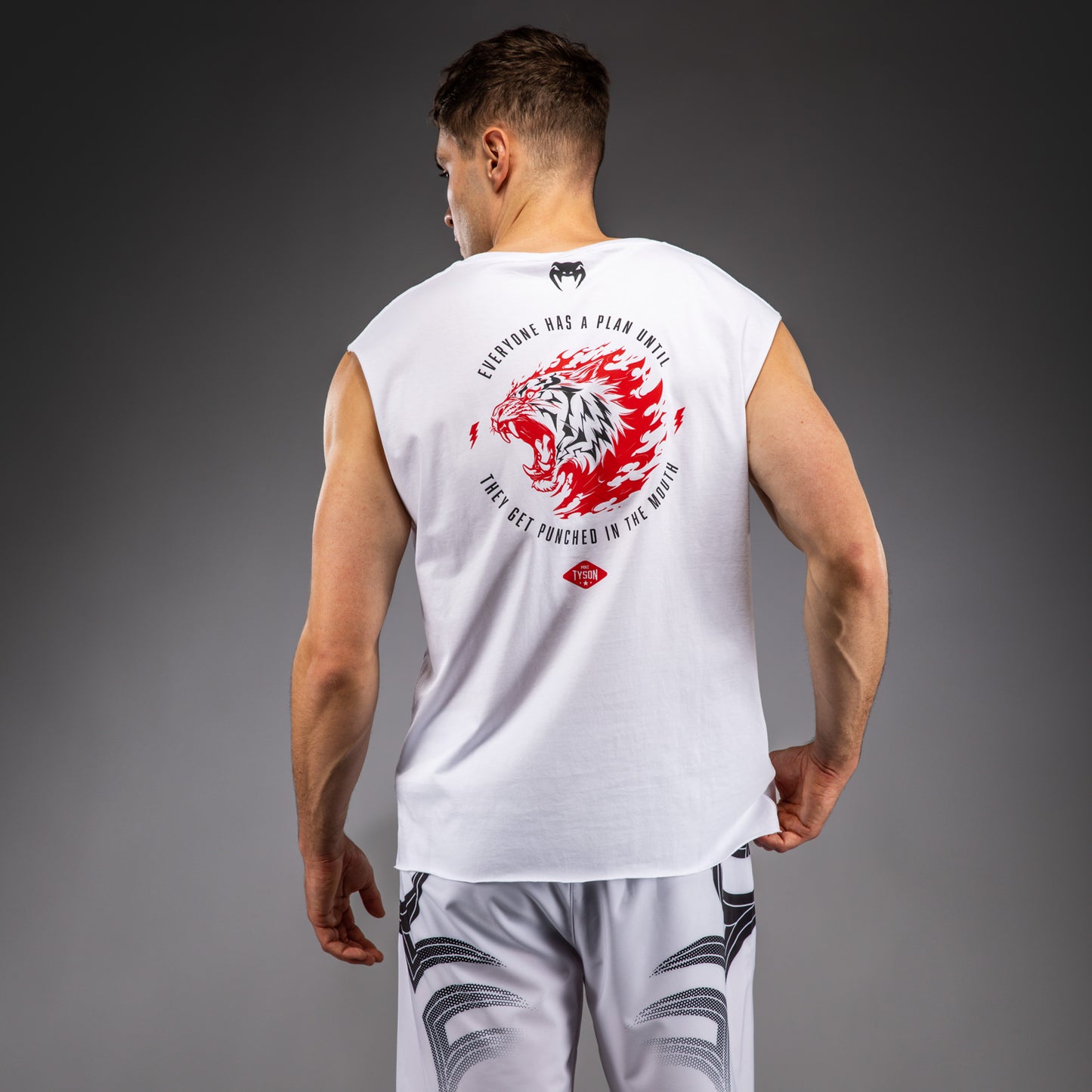 Venum x Mike Tyson Tiger Canotta - Bianco Ottico