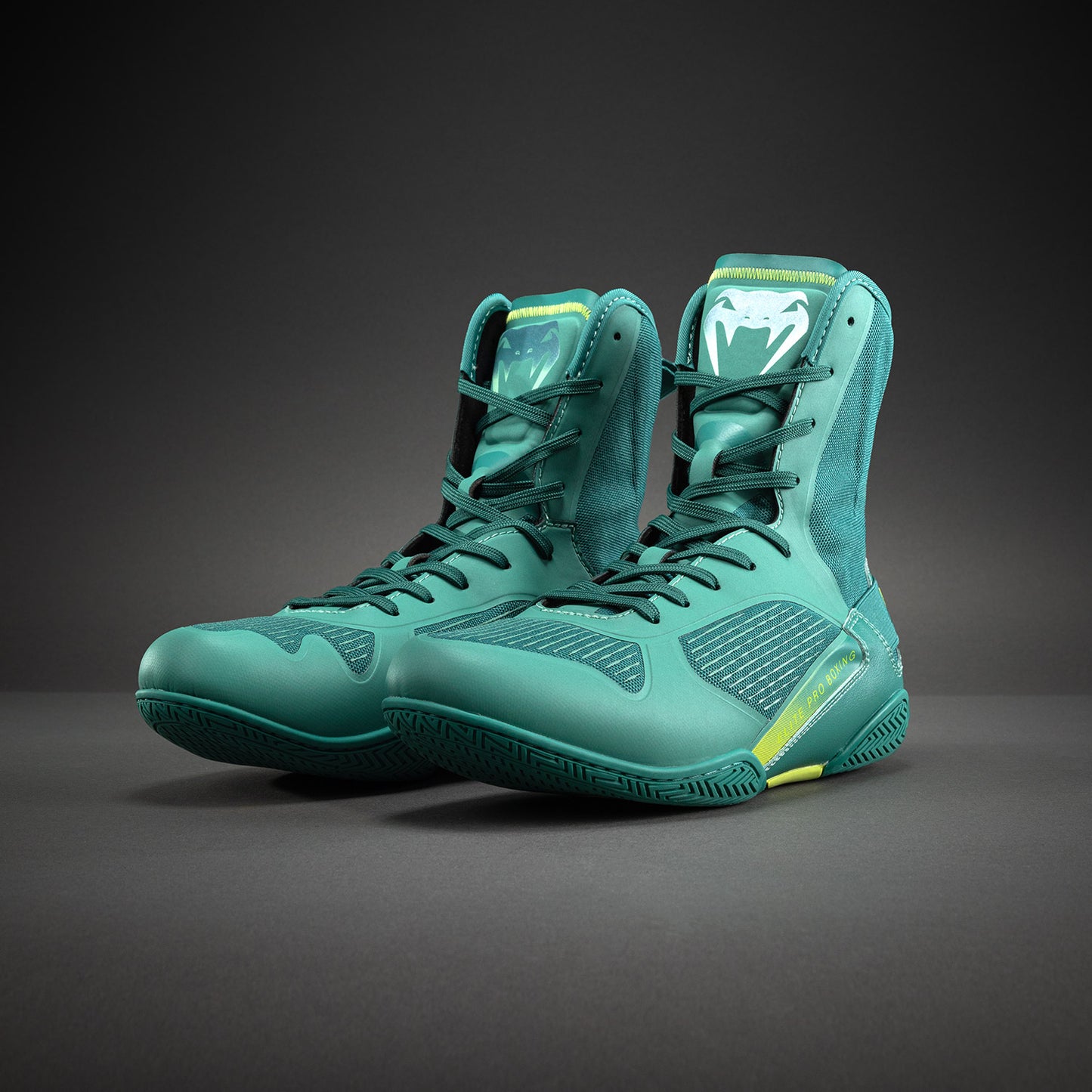 Venum Elite Neo Scarpe da Boxe – Verde/Giallo Neon