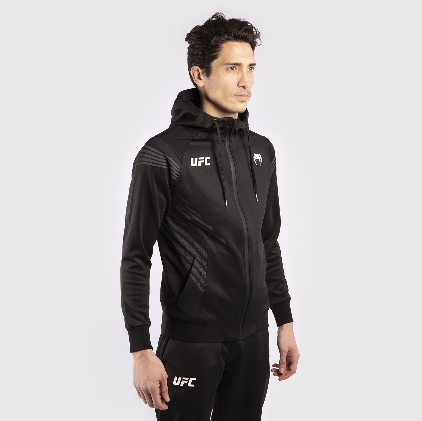 Felpa Con Cappuccio Uomo UFC Venum Pro Line - Nero
