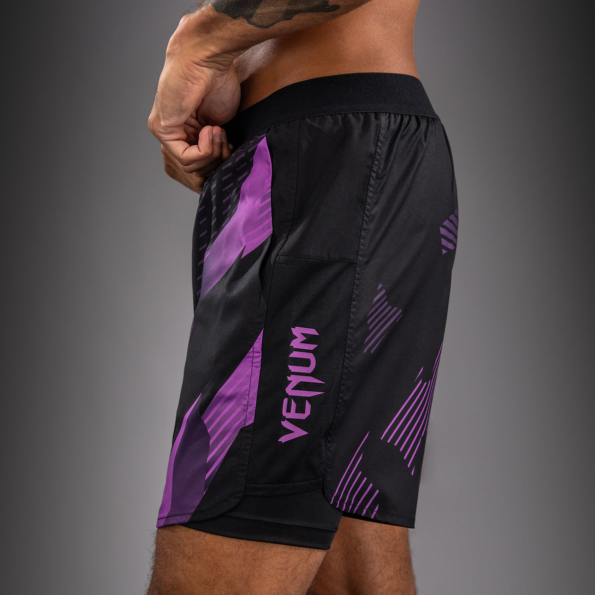 Venum No-Gi 6.0 Pantaloncini da Allenamento - Nero/Viola
