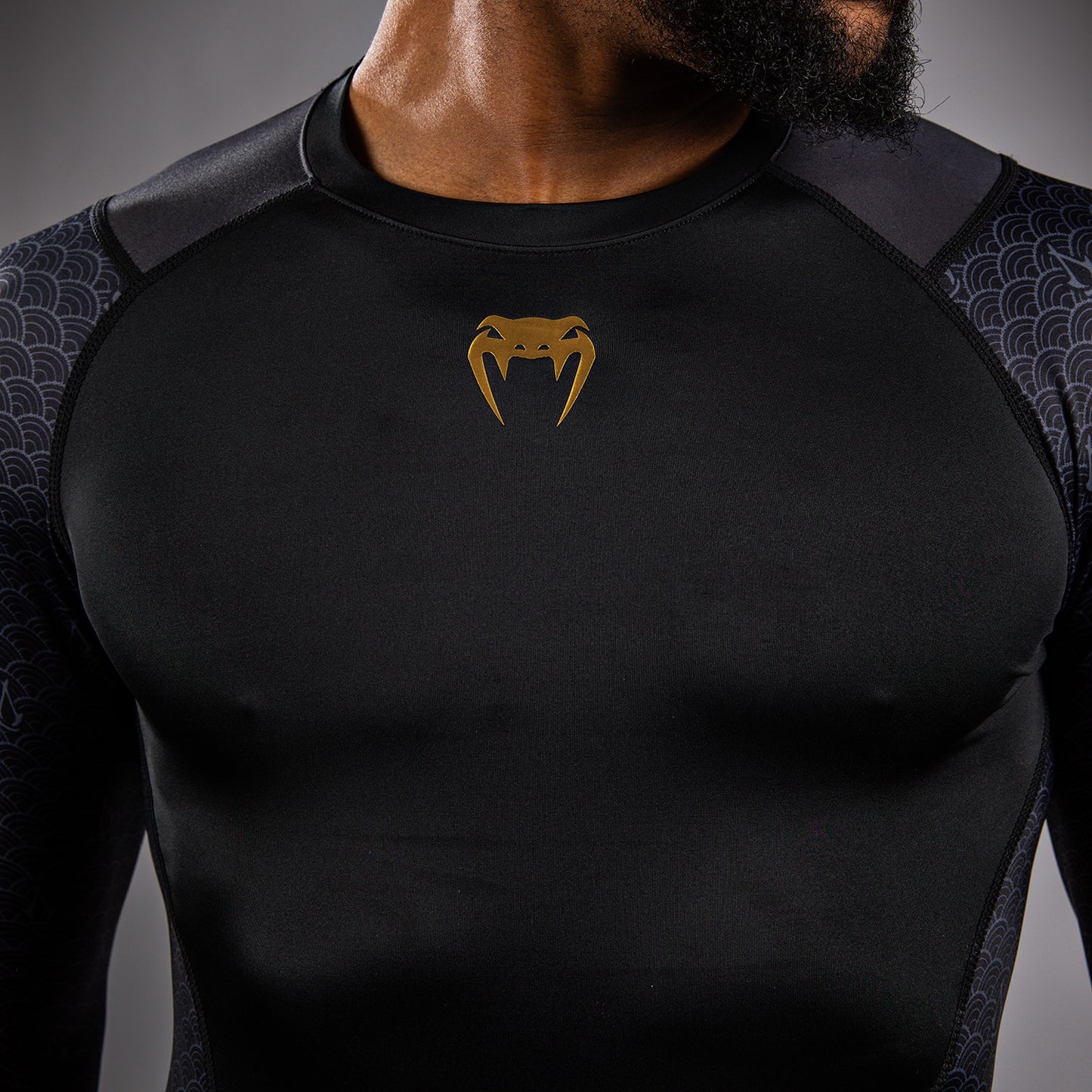 Venum x Assassin’s Creed Shadows Rashguard a maniche lunghe - Nero