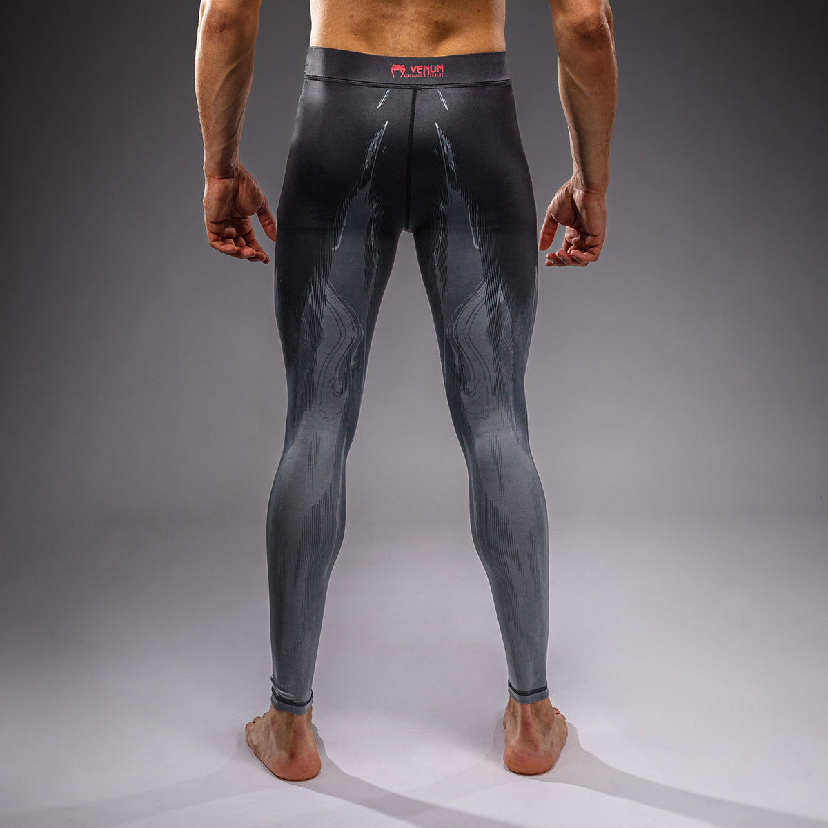 Venum Demon Pantaloni a Compressione - Nero/Grigio