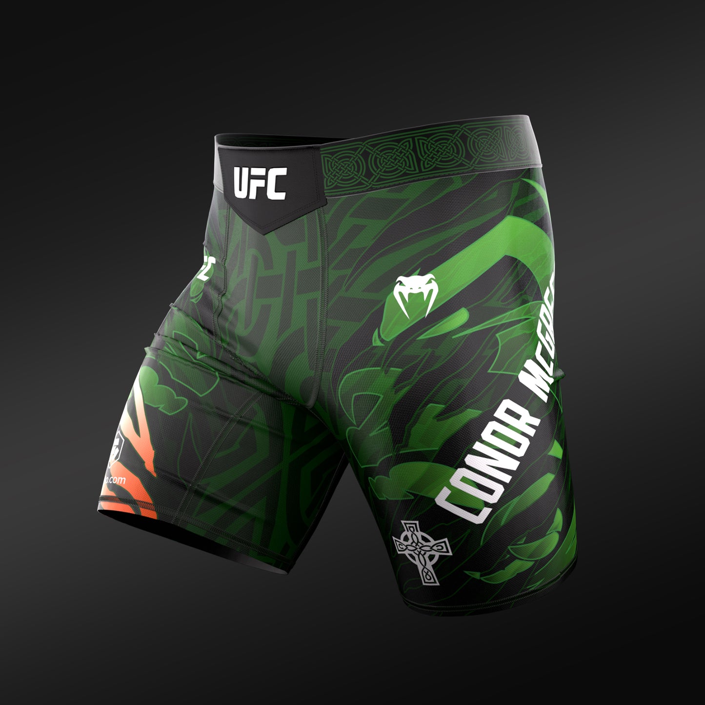 UFC Unrivaled by Venum Pantaloncini da Vale Tudo da uomo Conor McGregor - Verde