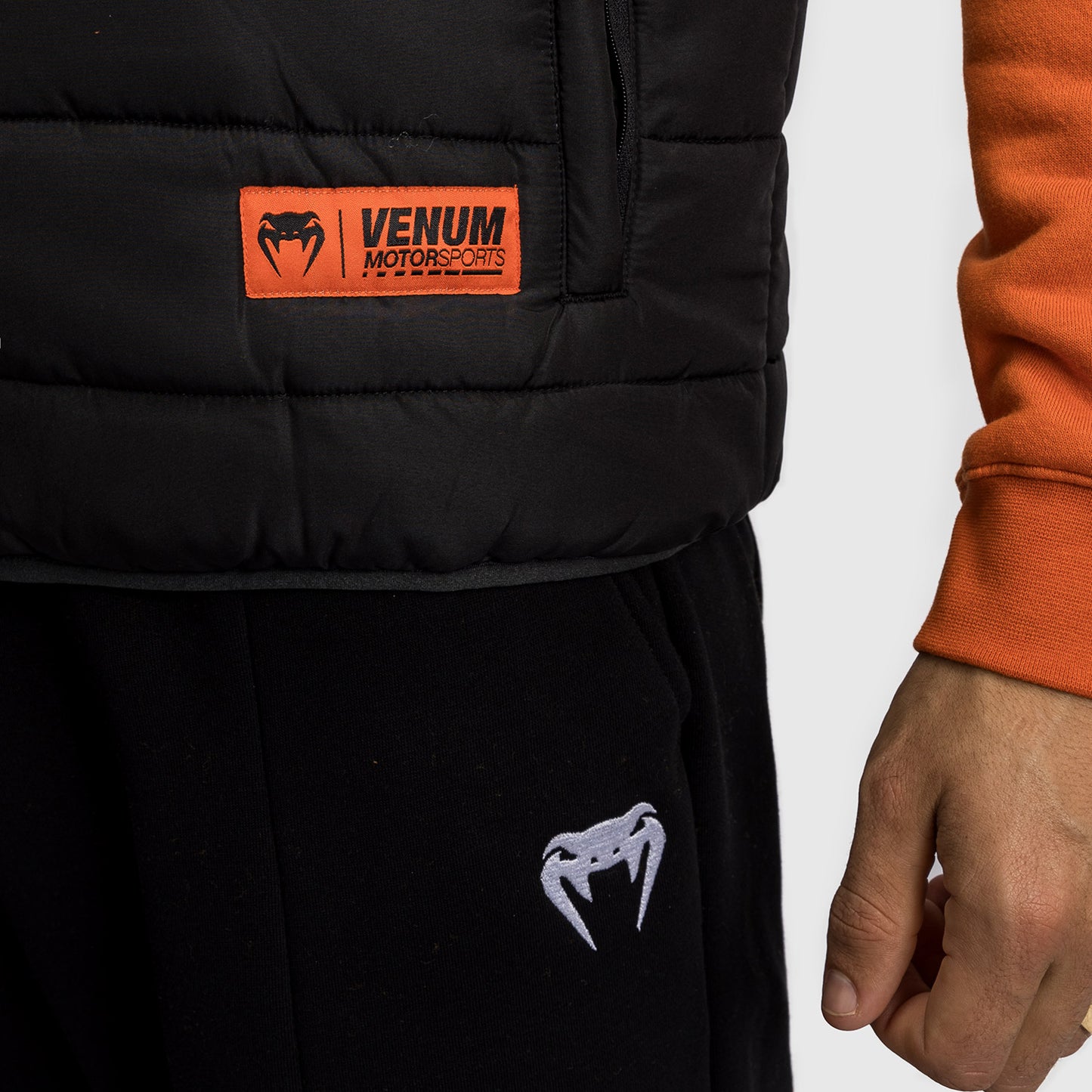 Venum Motorsport Giacca a Vento - Nero Profondo