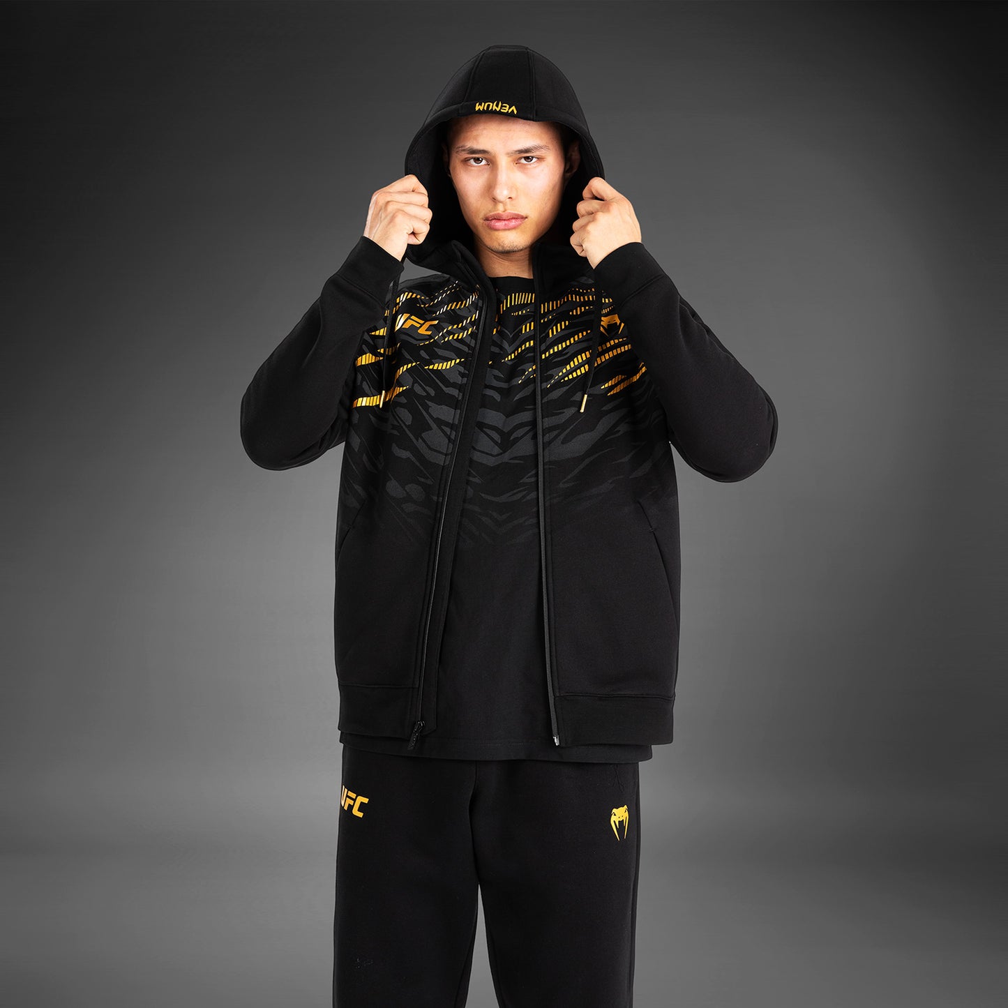 UFC Fusion by Venum Replica Felpa con Zip per Uomo - Champion