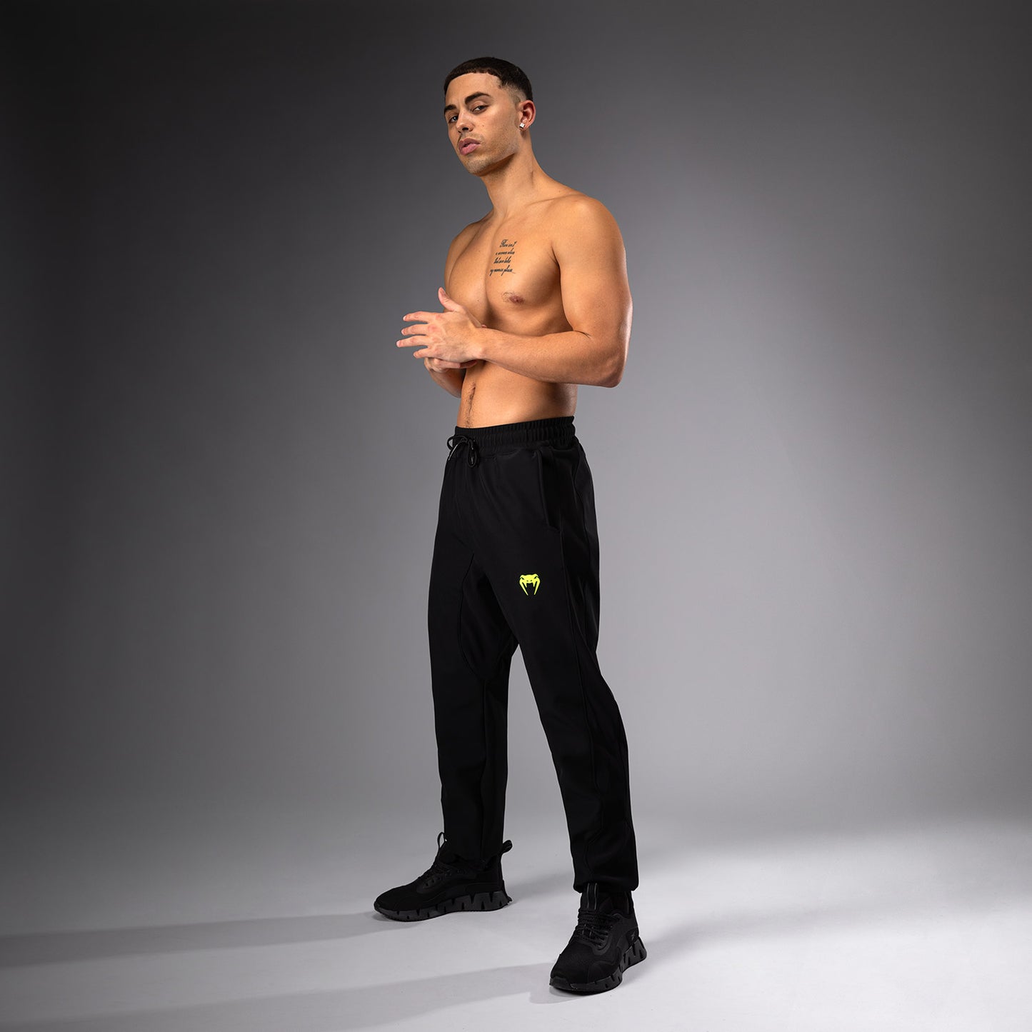 Venum Training Camp 4.0 Joggers - Nero/Neon Green