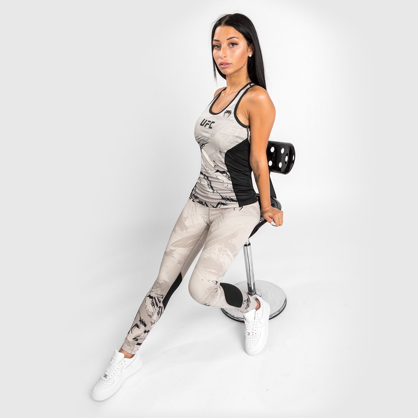 Canotta UFC Venum Authentic Fight Week 2.0 Dry-Tech - Donna - sabbia