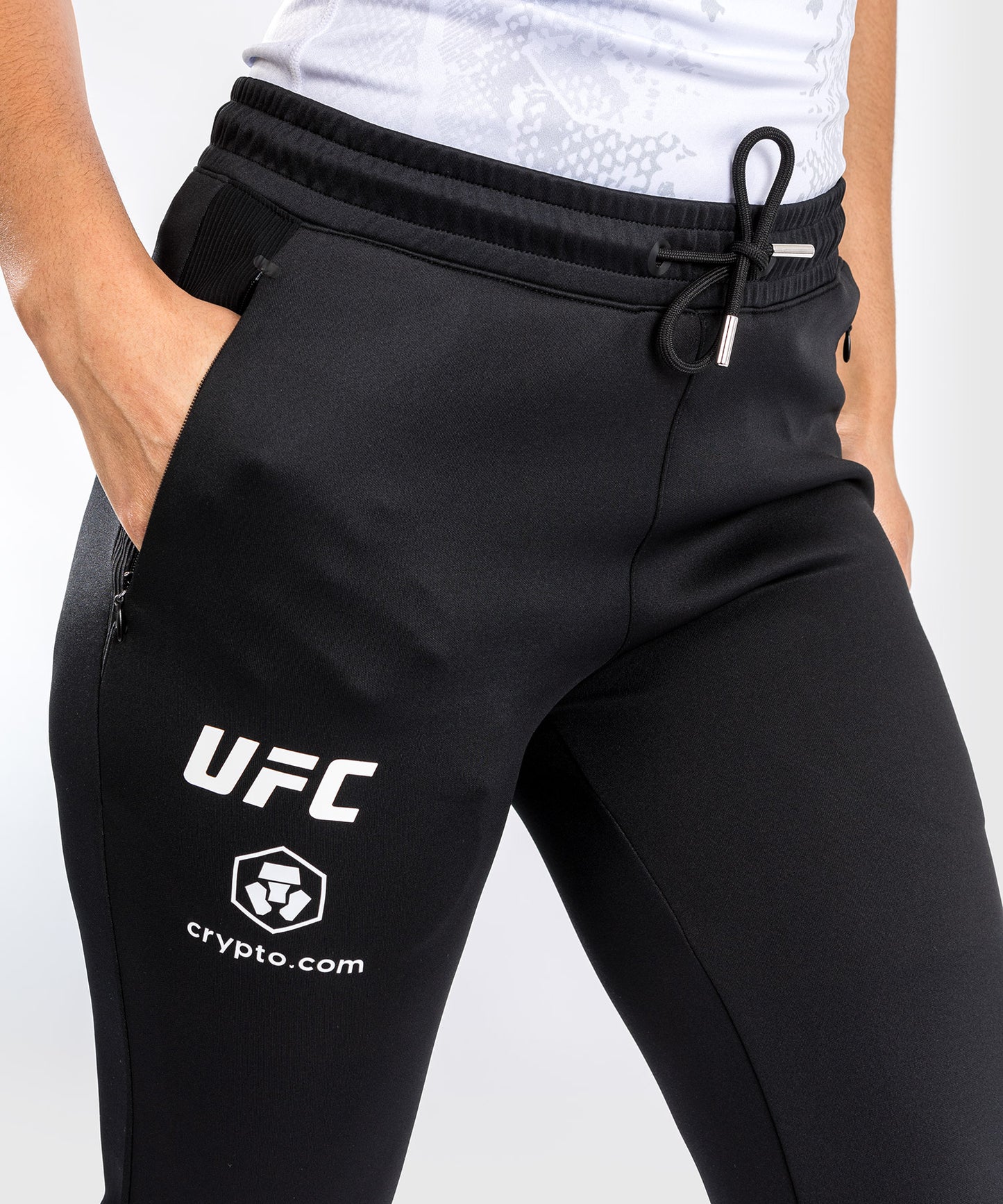 UFC Adrenaline by Venum Authentic Fight Night Pantalone Walkout da Donna - Nero