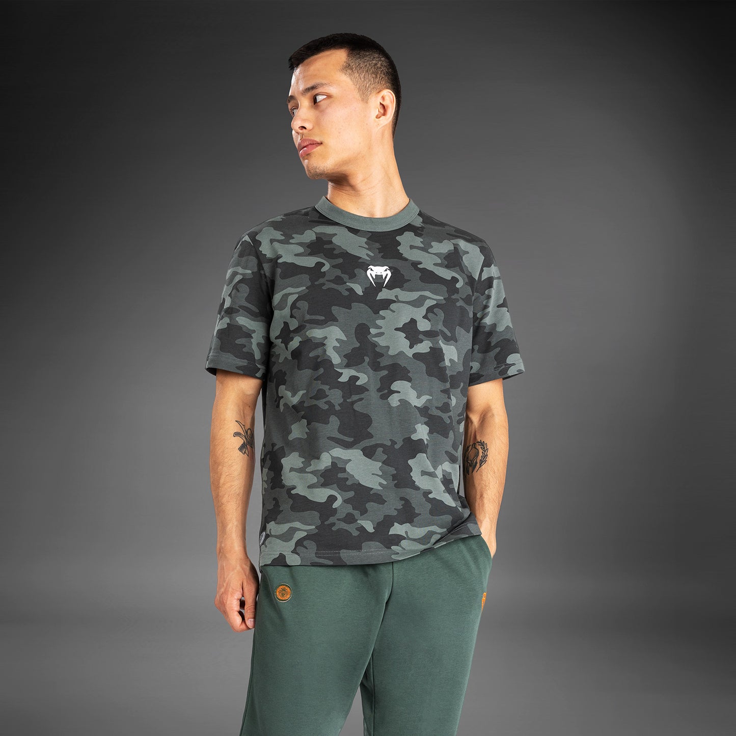 Venum Vortex XL Maglietta da Uomo - Camo Kaki
