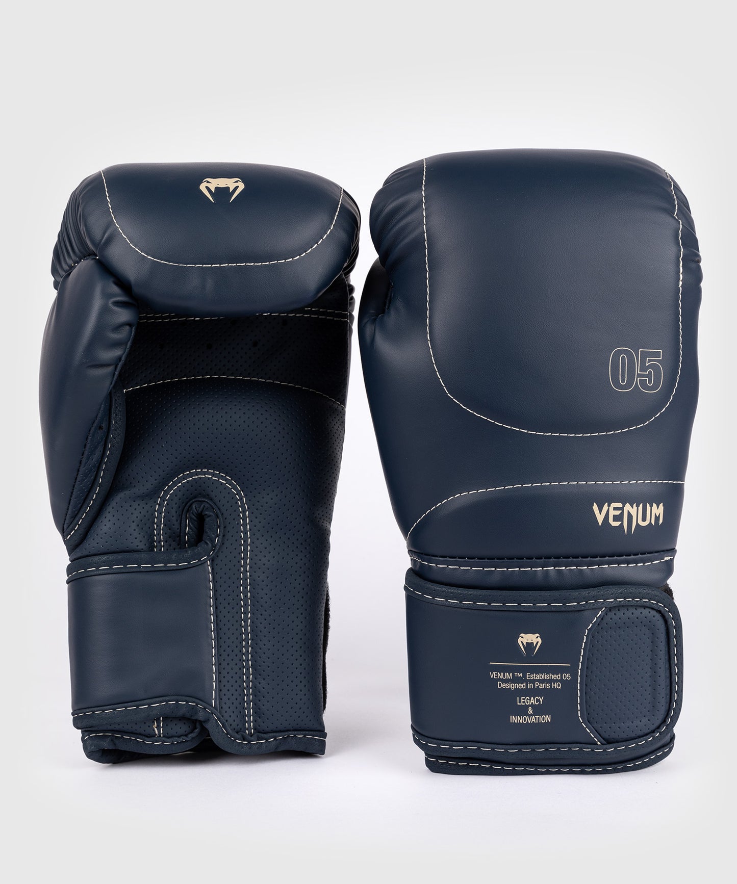 Venum Impact Evo Guanti da Boxe - Icy Blue