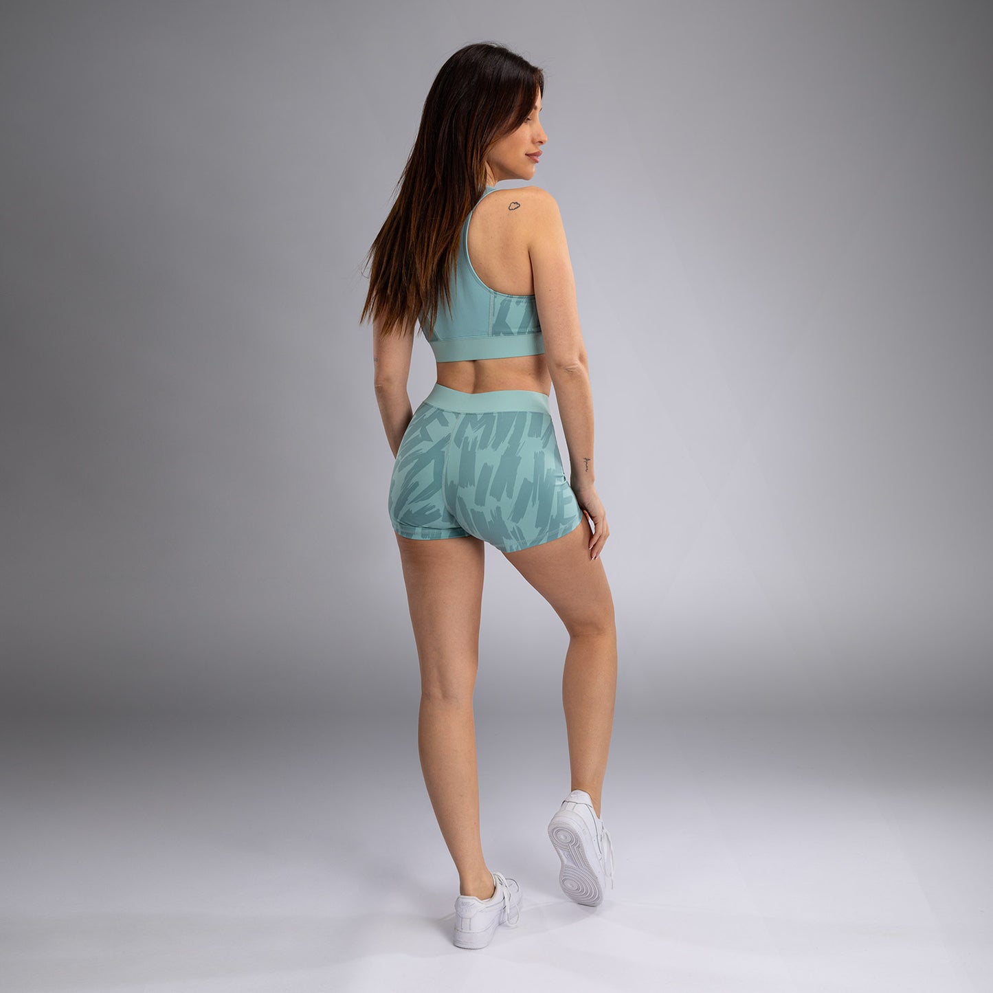 Venum Graffiti Shorts a Compressione da Donna - Aqua