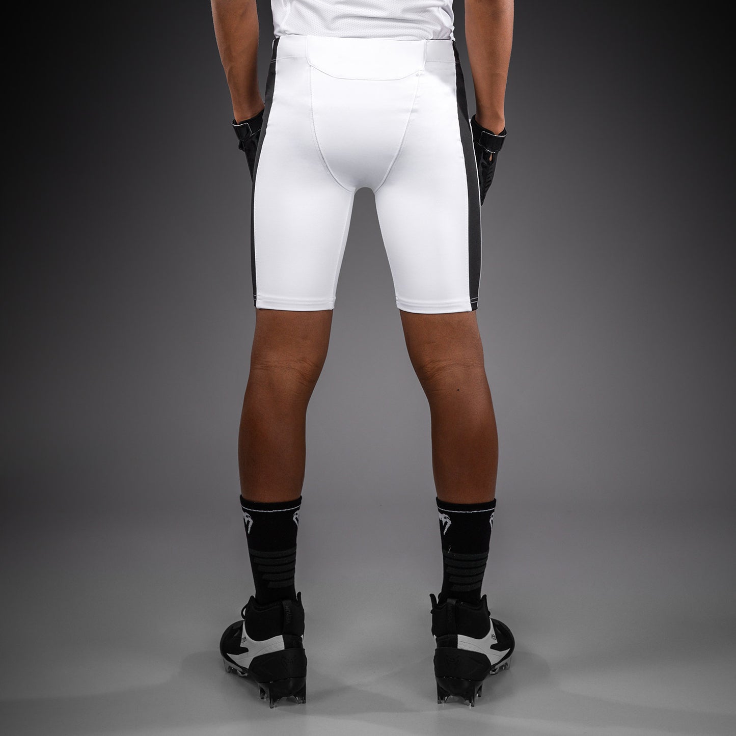 Venum Elite Football Pantaloncini a Compressione per Bambini - Bianco
