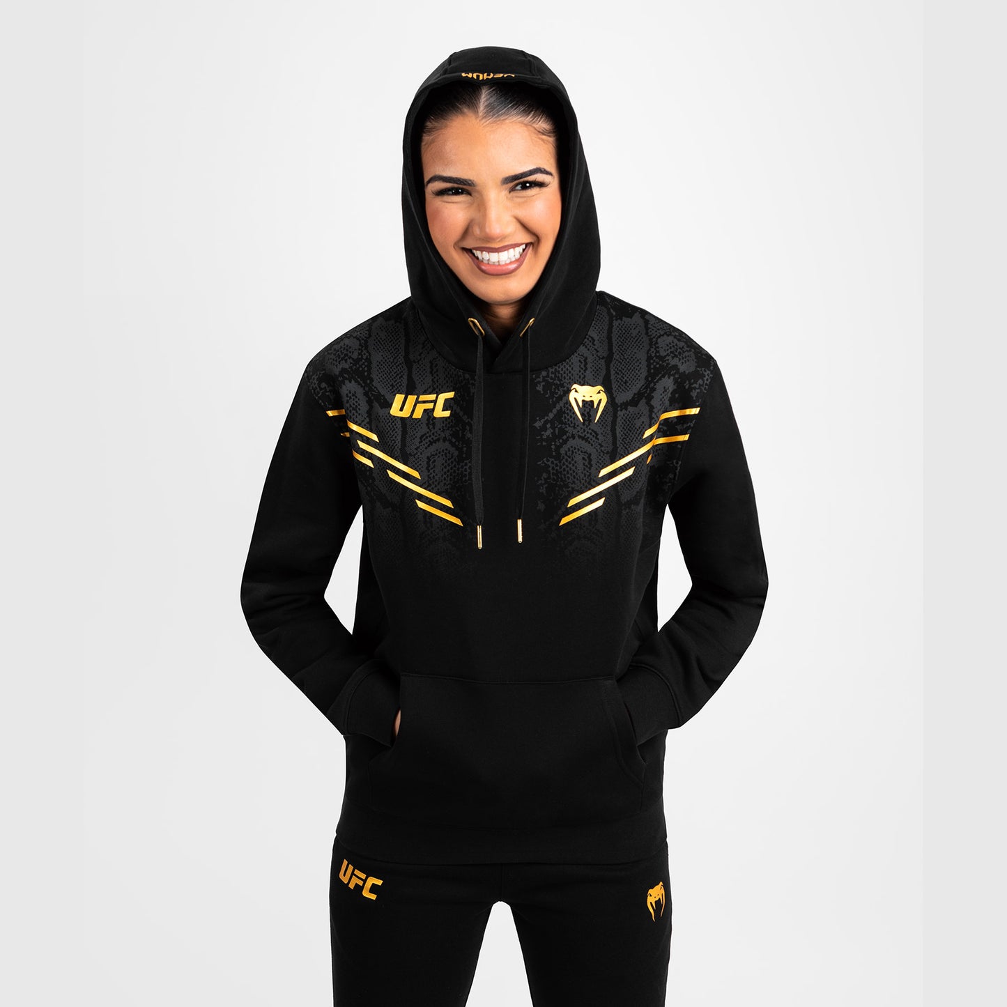 UFC Adrenaline by Venum Replica Felpa con cappuccio da Donna - Champion