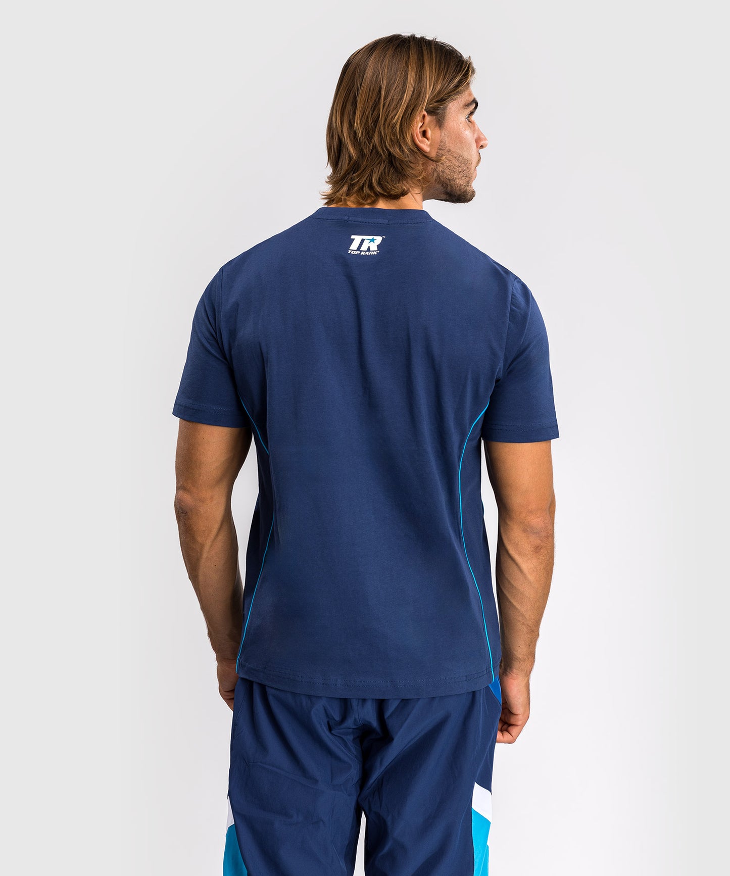 Venum x Top Rank Original T-Shirt da Uomo - Blu Navy