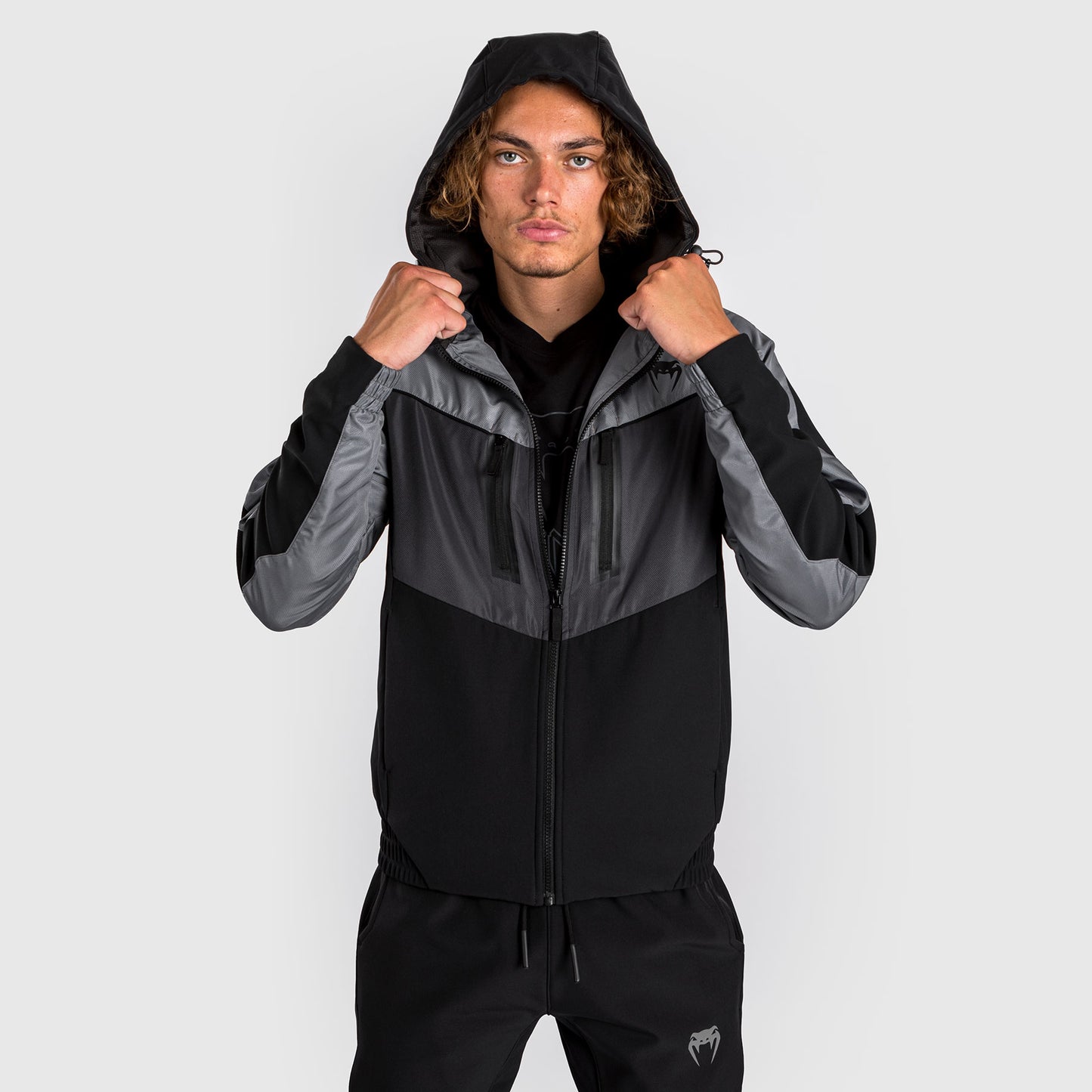 Venum Laser 3.0  Giacca da ginnastica - Nero/Grigio