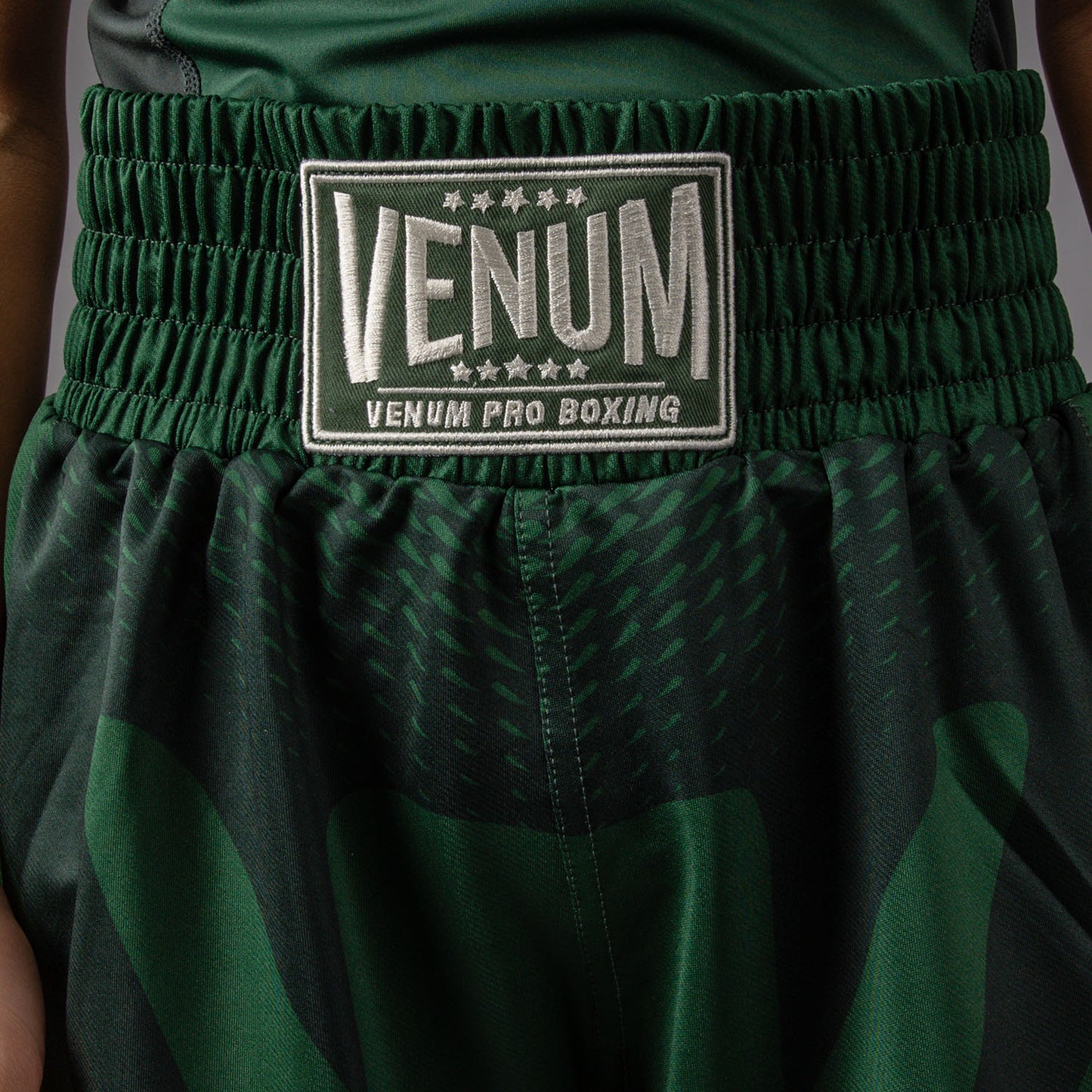 Venum Attack Pantaloncini da boxe per bambini - Verde Foresta/Avorio