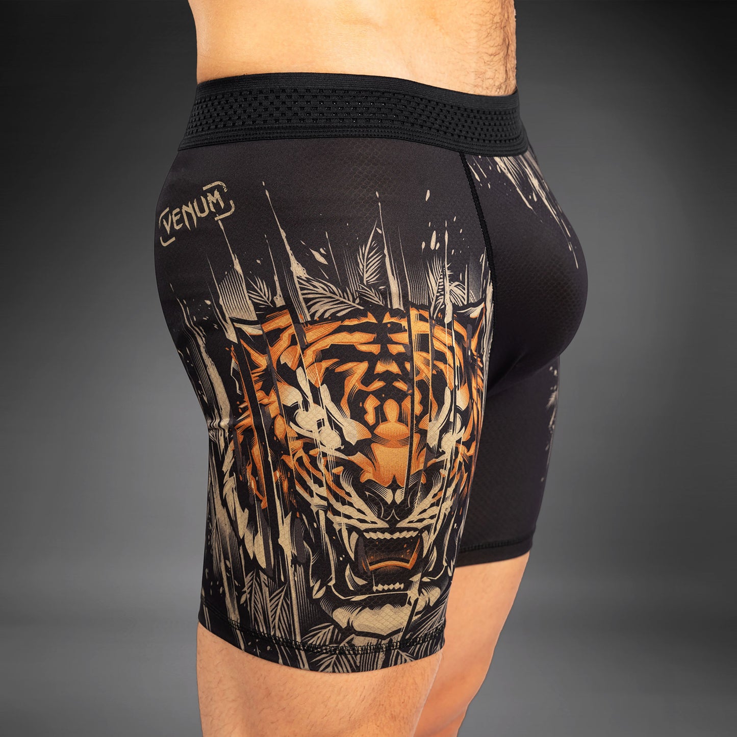Venum Tiger Vale Tudo Uomo - Nero/Arancione Neon