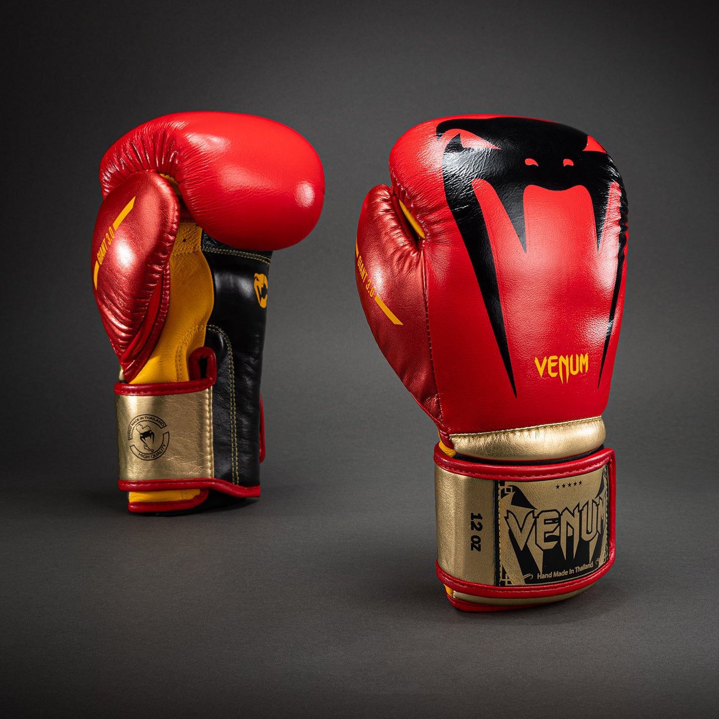 Guantoni da Boxe Venum Giant 3.0 - Rosso/Giallo/Oro