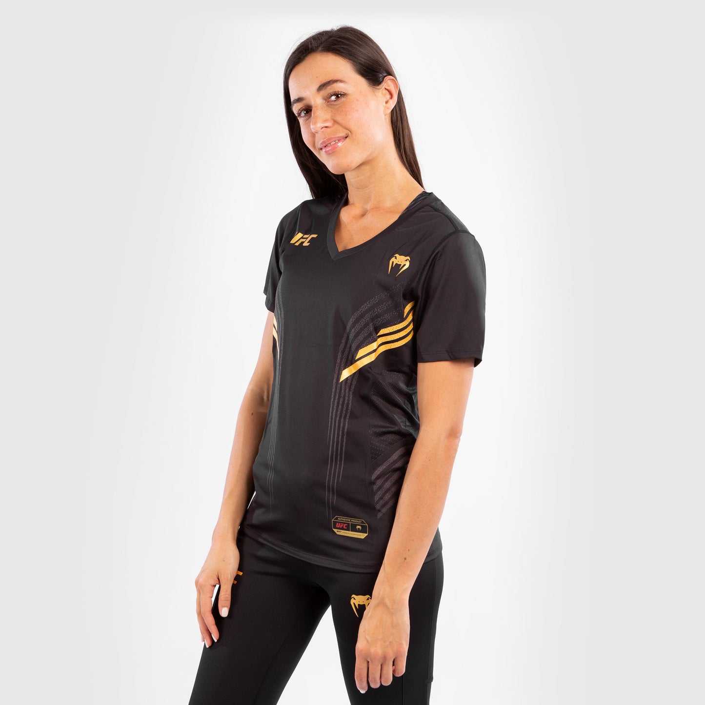 Maglia Tecnica Donna UFC Venum Authentic Fight Night - Campione