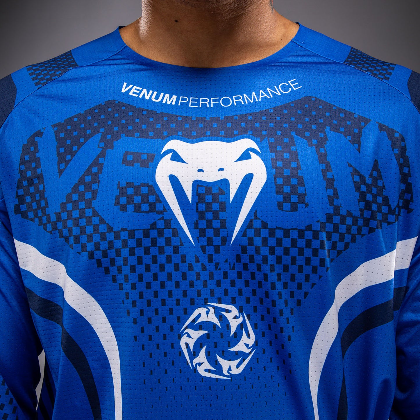 Venum MX Challenger Maglia da Motorsports - Blu
