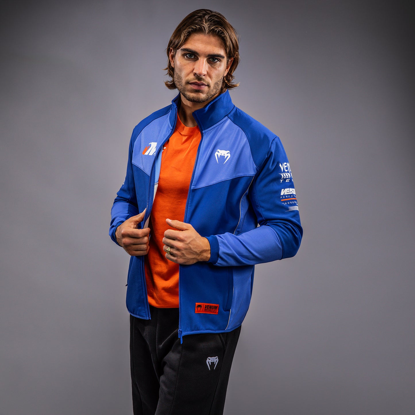 Venum Motorsport Giacca Softshell - Blu Royal