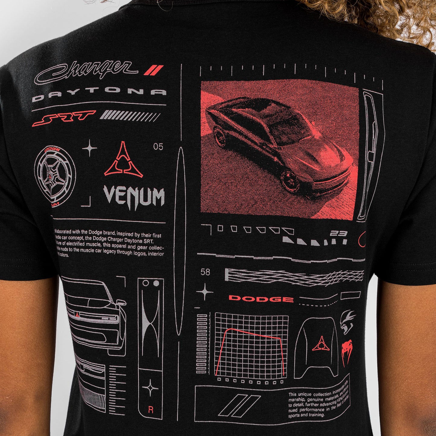 Venum x Dodge Banshee Maglietta da donna - Nero