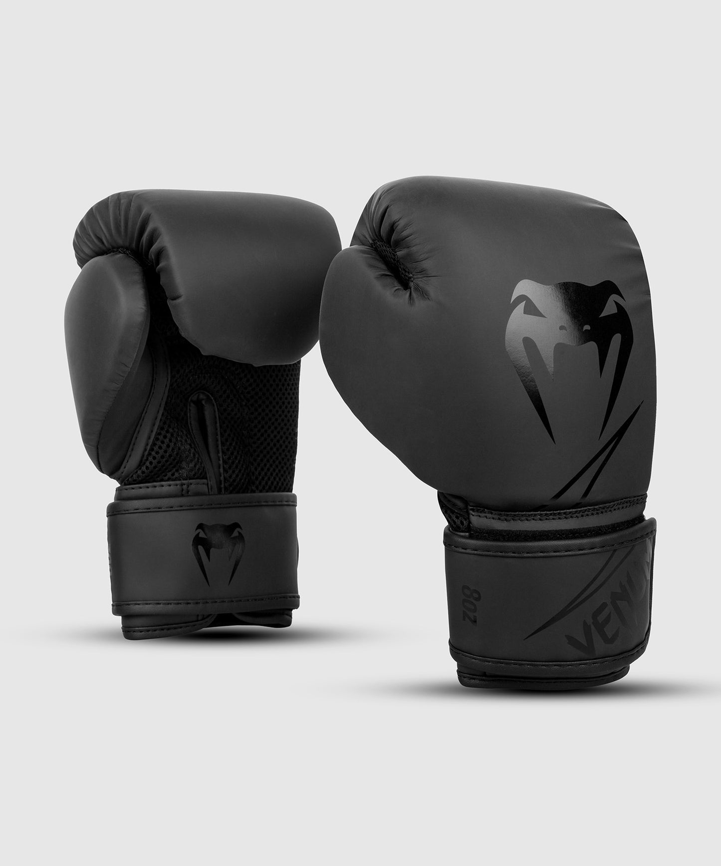 Venum Classico  Guantoni da boxe per bambini - Nero/Nero - 8 oz - Edizione WLMT