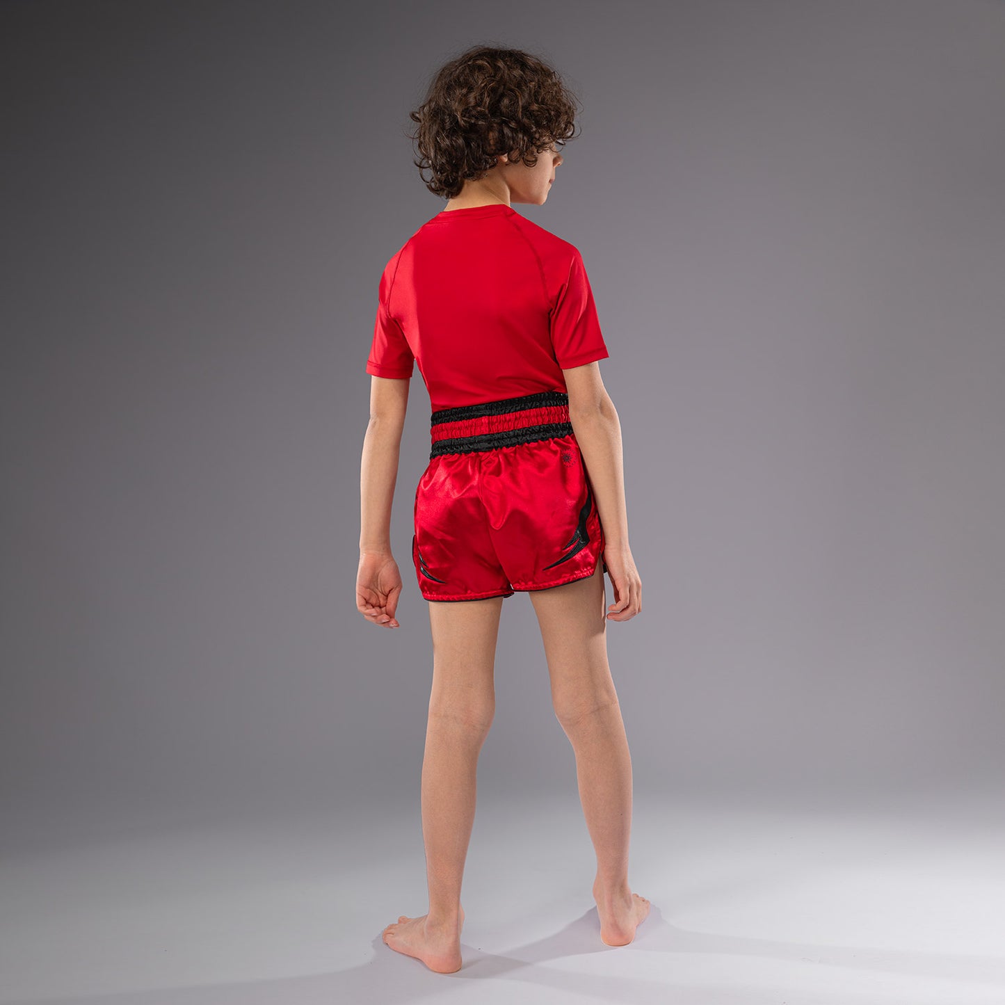 Venum Inferno Pantaloni Thai per Bambini - Rosso Ciliegia