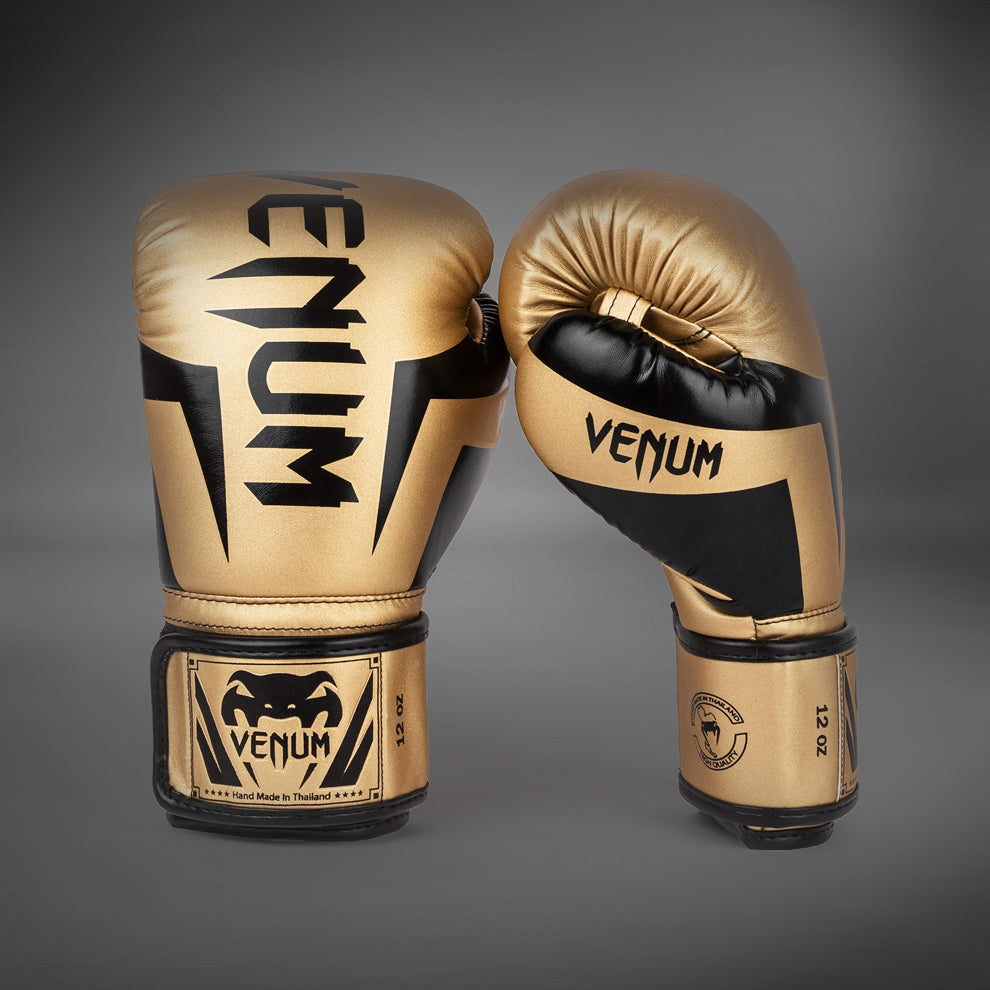 Venum Elite Guantoni da boxe - Oro/Nero