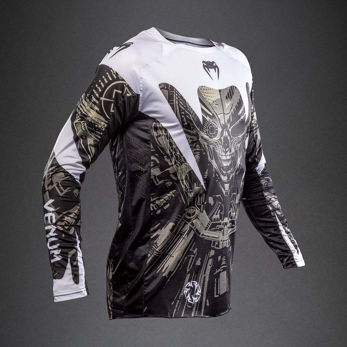 Venum MX Elite Maglia da Motorsports - Nero/Sabbia