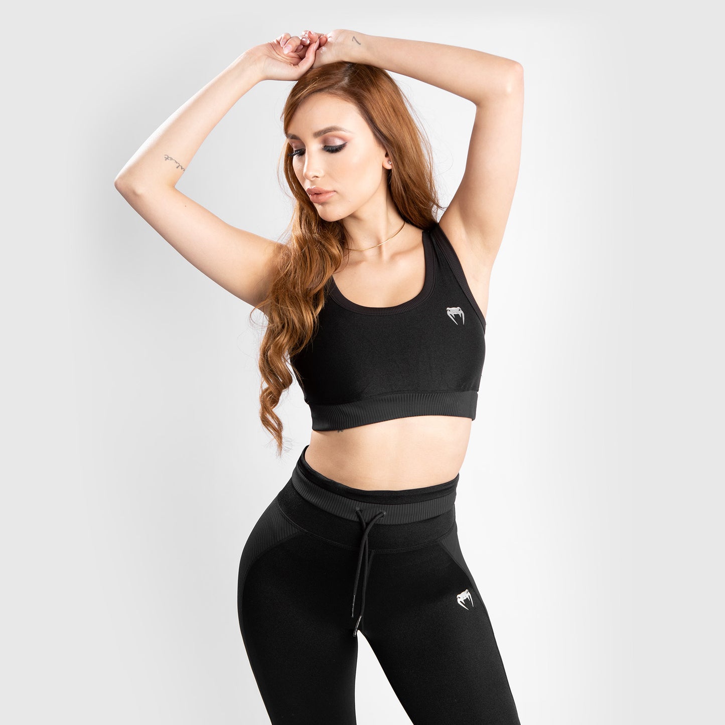Reggiseno sportivo Venum Glow - Nero