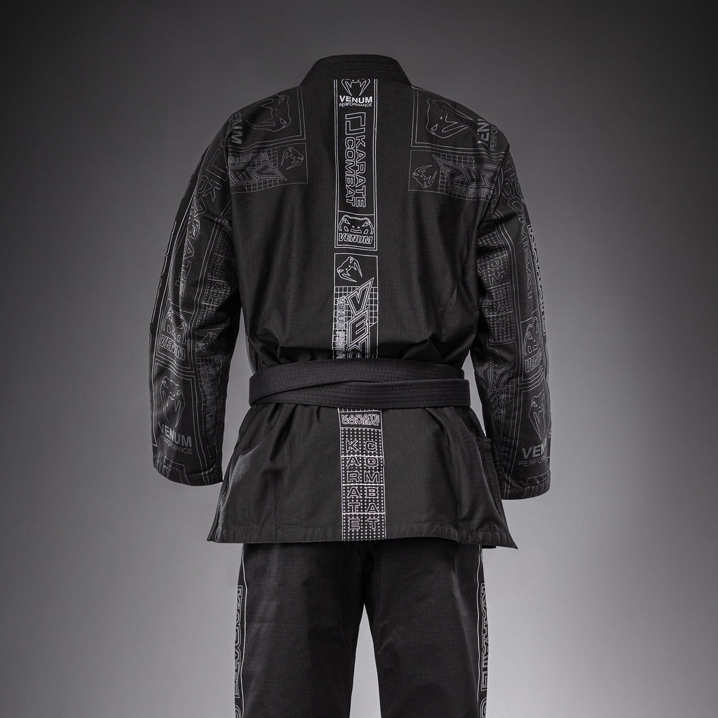 Karate Combat by Venum Gi BJJ – Nero/Grigio