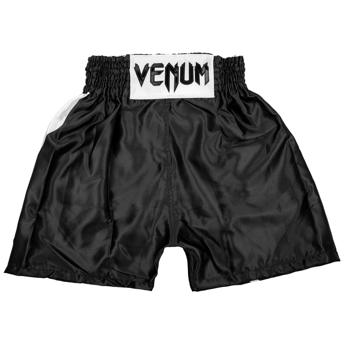 Pantaloncini da boxe Venum Elite bambino - Neri/Bianchi