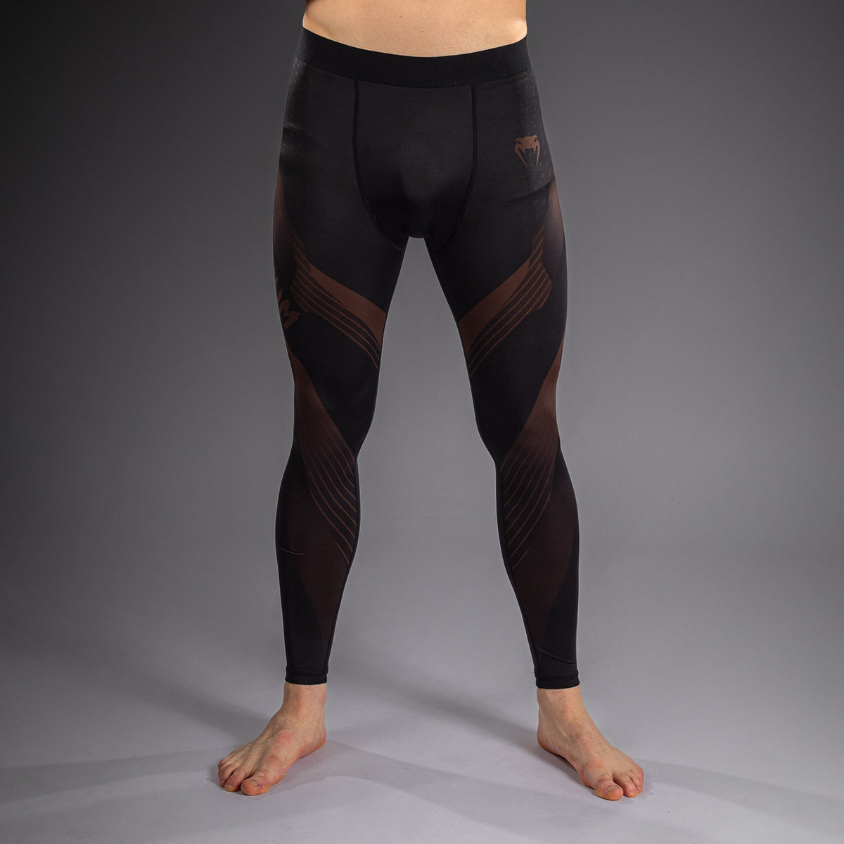 Venum No-Gi 6.0 Spats - Nero/Marrone