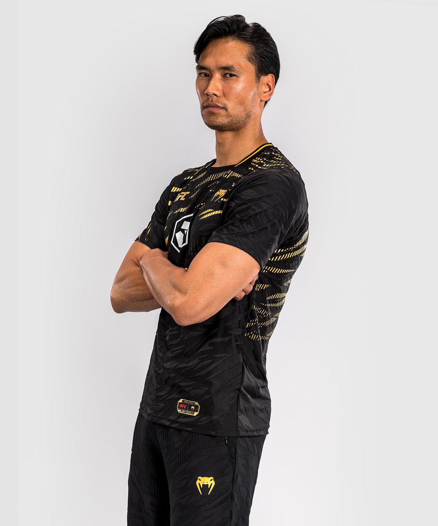 UFC Fusion by Venum Authentic Fight Night Maglietta da Gara per Uomo - Champion