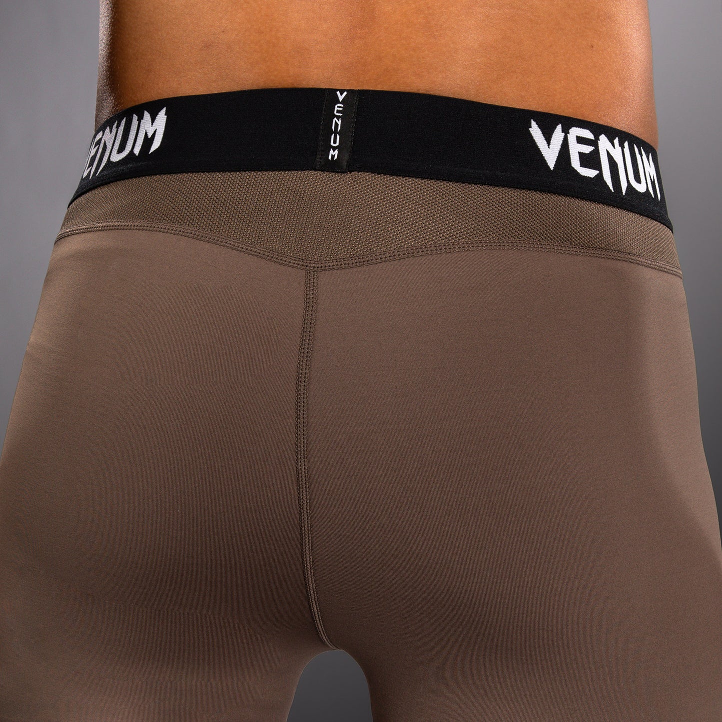 Venum UFC Unity by Venum Authentic Fight Week Pantaloni a Compressione Tecnici da Uomo - Marrone