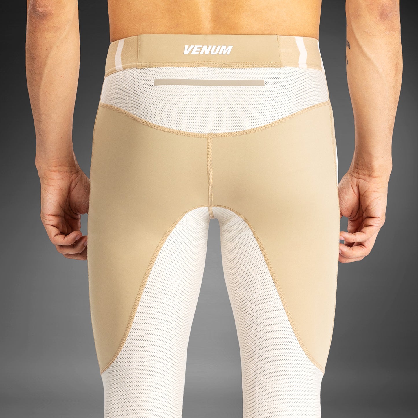 Venum Tempest Pantaloni a compressione - Beige/Sabbia