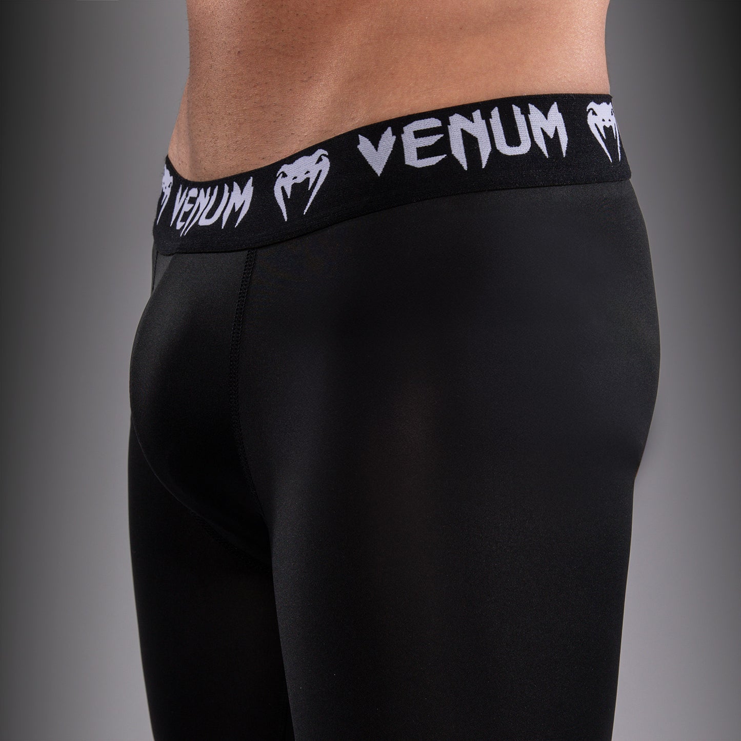 Venum UFC Unity by Venum Authentic Fight Week Pantaloncini a Compressione Tecnici da Uomo - Nero