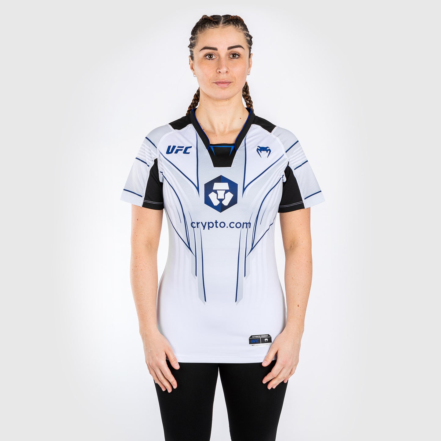 Maglia UFC Venum personalizzata Authentic Fight Night 2.0 Kit by Venum da donna - Midnight Edition - Ice